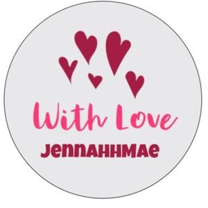 Valentine’s Day Thank You Stickers!